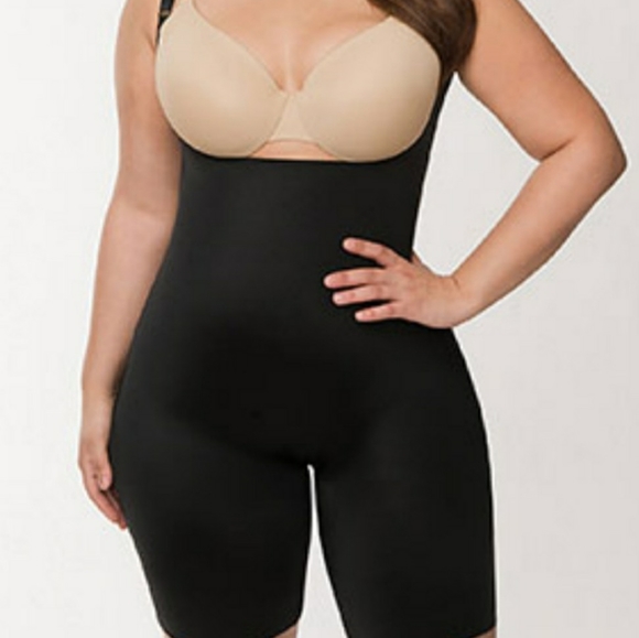 SPANX Other - SPANX Plus Size Open Bust Mid Thigh